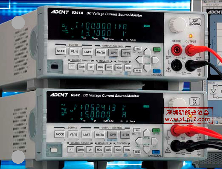 ADCMT 6241A电压电流发生器- 深圳市新朗普电子科技有限公司